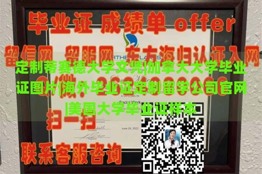 定制蒂赛德大学文凭|加拿大大学毕业证图片|海外毕业证定制留学公司官网|美国大学毕业证样本